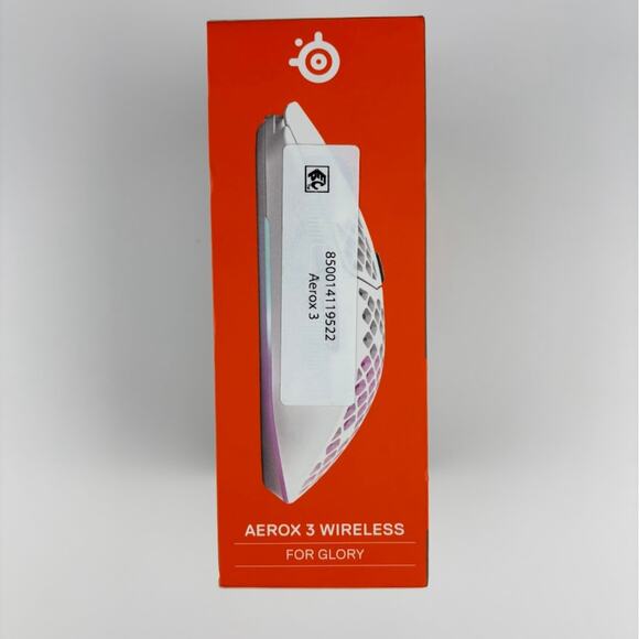 Steelseries Aerox 3 Wireless Gaming Mouse Lightweight White NEW Sealed - Picture 4 of 7